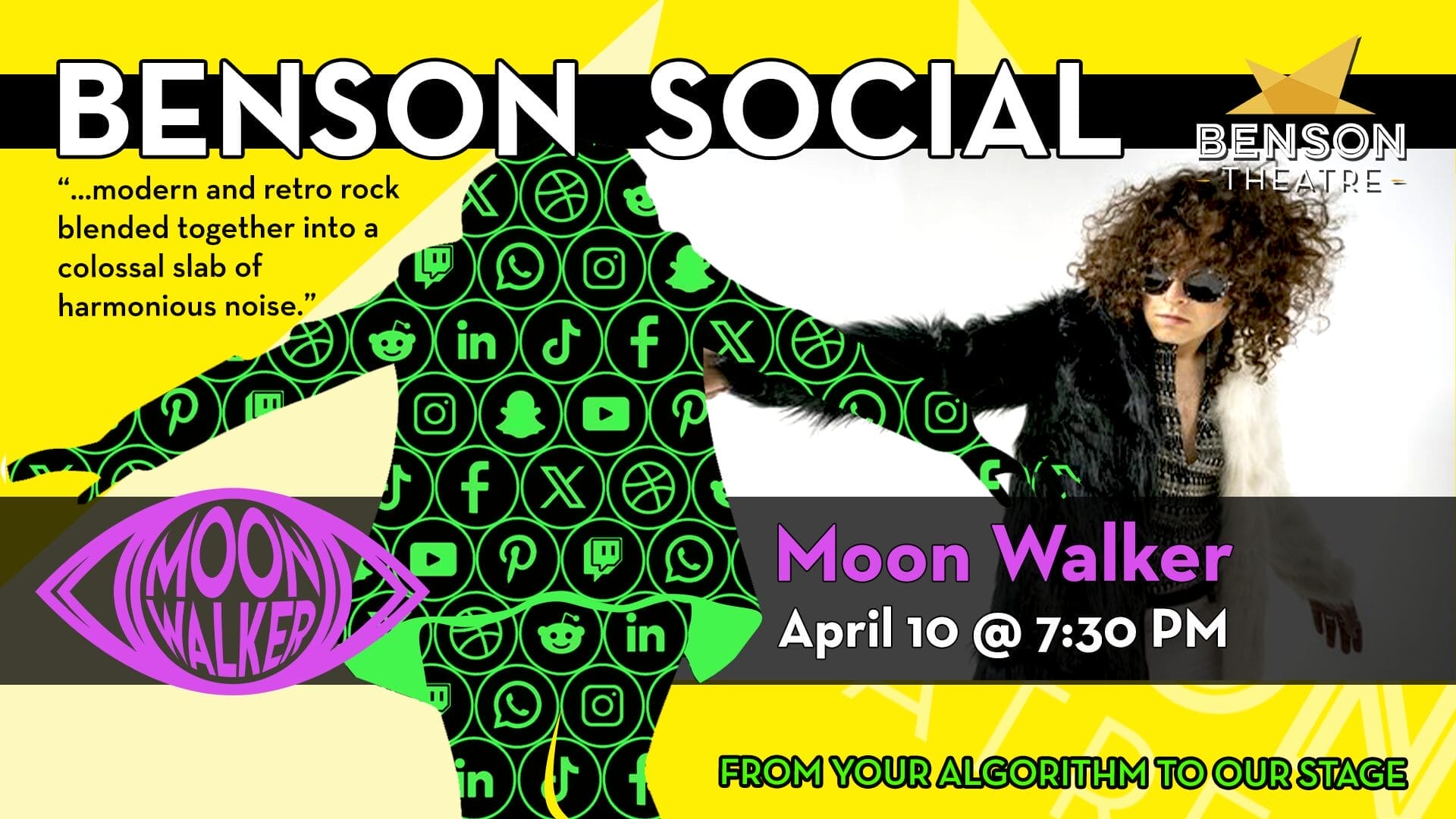 Benson Social Presents: Moon Walker