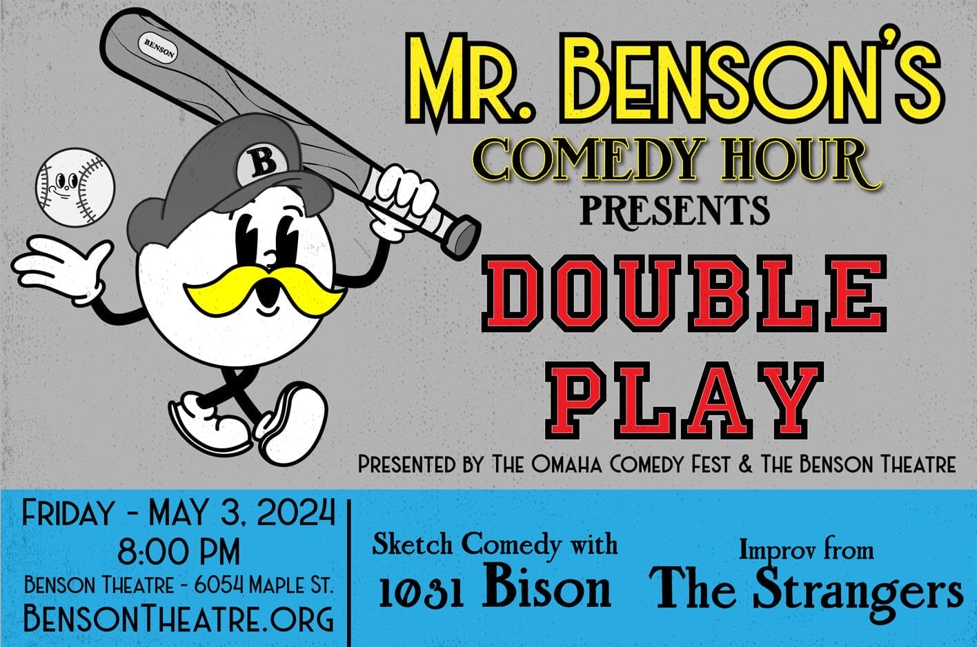 Mr. Benson’s Comedy Hour Presents: Double Play