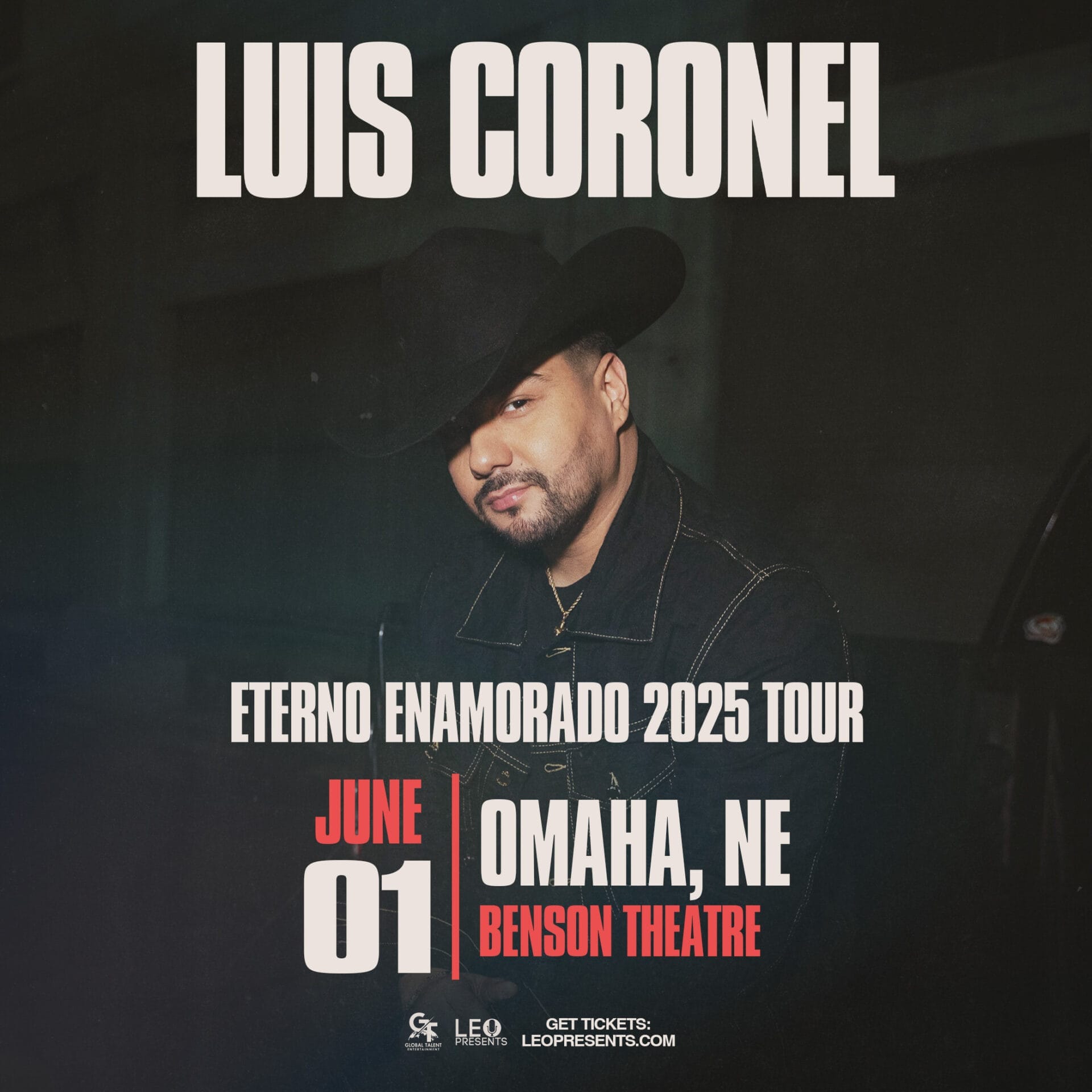 Luis Coronel: ETERNO ENAMORADO 2025 TOUR in Omaha